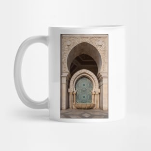 Fountain in Casablanca, Morocco Mug